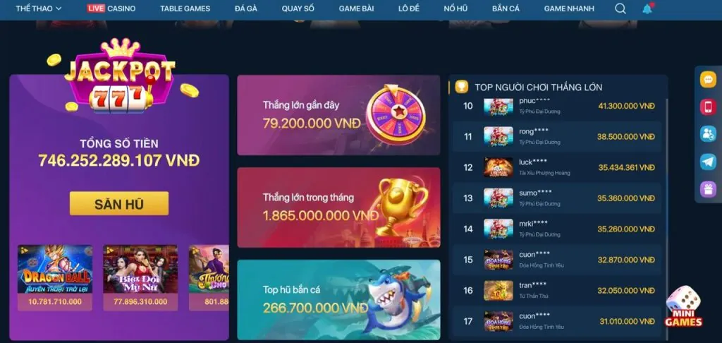 Tham gia chương trình VIP 1888b win